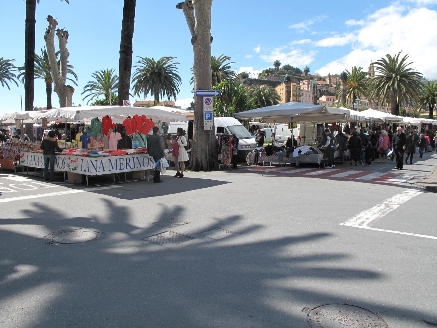 Il mercato del venerdì a Ventimiglia